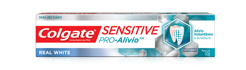 Creme Dental Colgate® SensitivePro-Alívio™ Real White